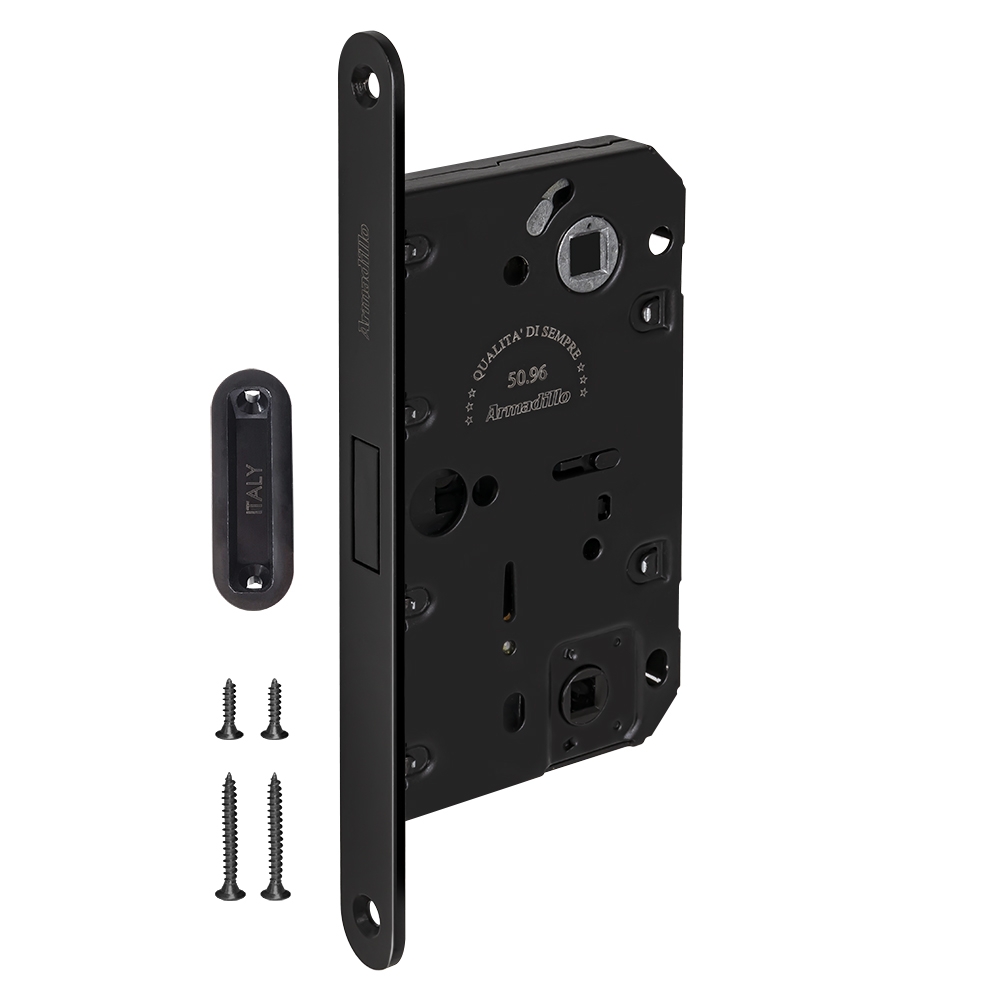 Фото Магнитная защелка WC с ответной планкой GRAVITY G01.196.50.96 BL черный