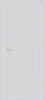 Межкомнатная дверь PX-20  AL кромка с 4-х ст. Сапфир матовый